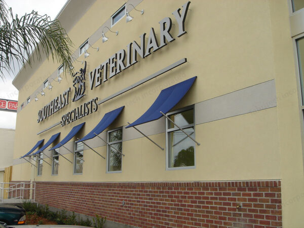 Concave Venetian Awnings